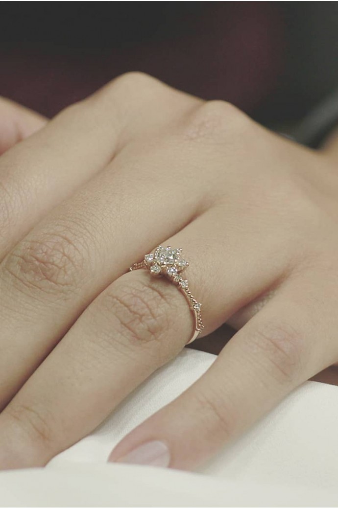 Tektaş Pırlanta Yüzük 0,50 Karat