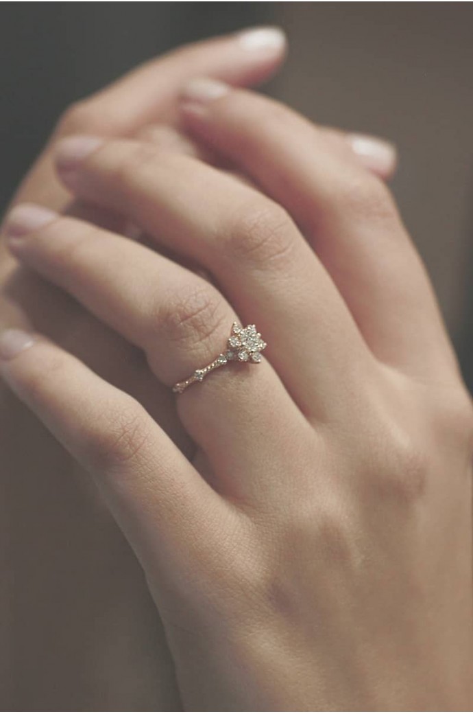 Tektaş Pırlanta Yüzük 0,50 Karat