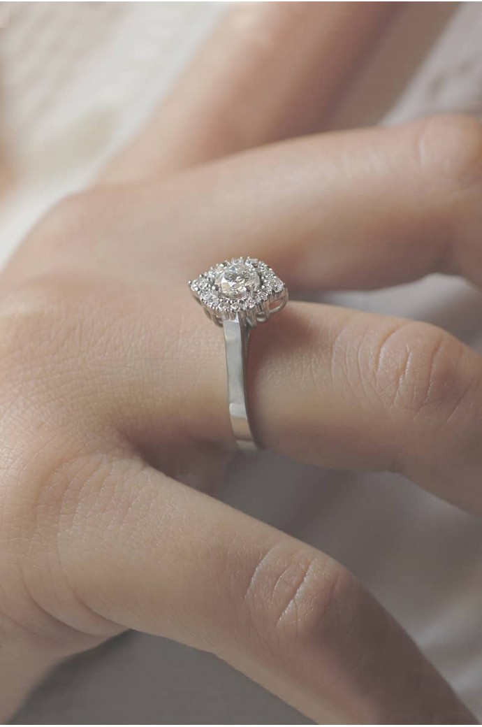 Tektaş Pırlanta Yüzük 0,56 Karat