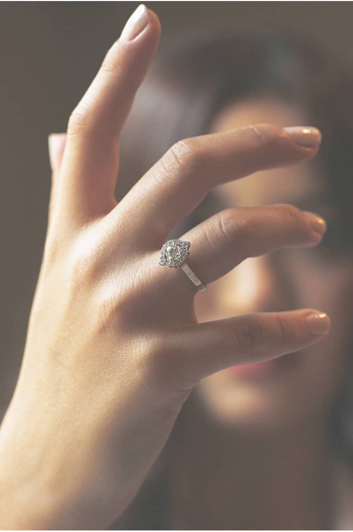 Tektaş Pırlanta Yüzük 0,56 Karat