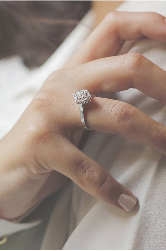 Tektaş Pırlanta Yüzük 0,56 Karat