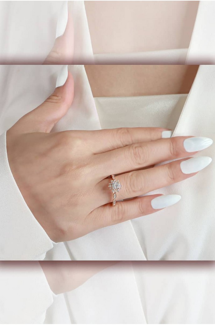 Tektaş Pırlanta Yüzük 0,65 Karat