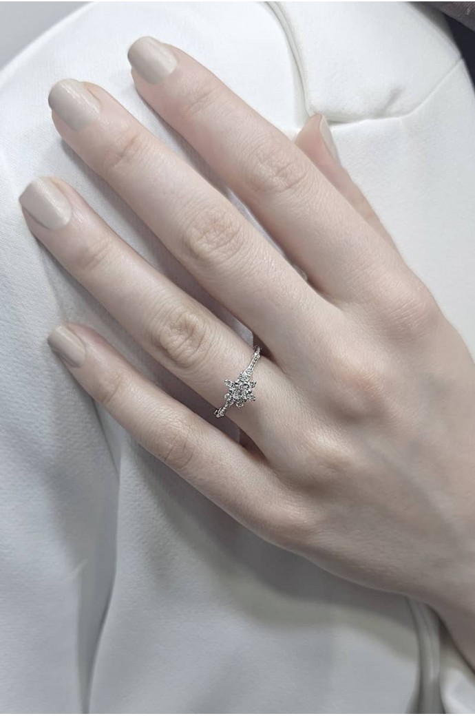 Tektaş Pırlanta Yüzük 0,52 Karat