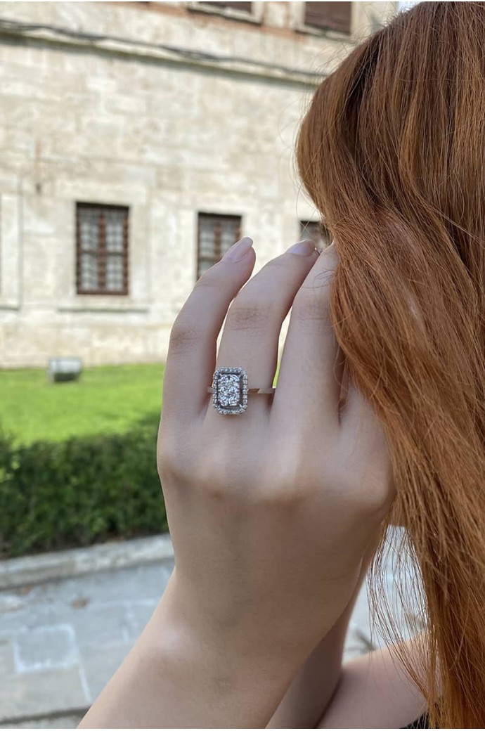 Fantazi Pırlanta Yüzük 0,50 Karat