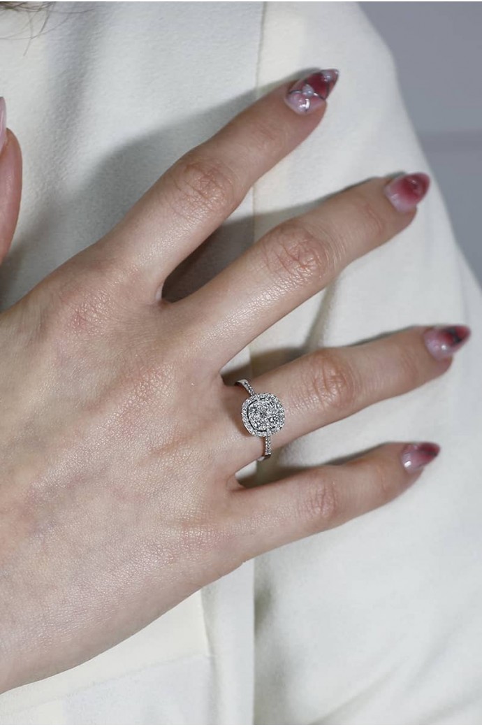 Fantazi Pırlanta Yüzük 0,53 Karat