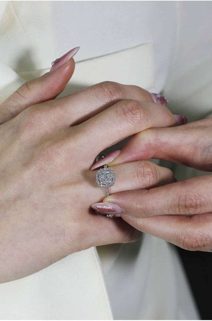 Fantazi Pırlanta Yüzük 0,53 Karat