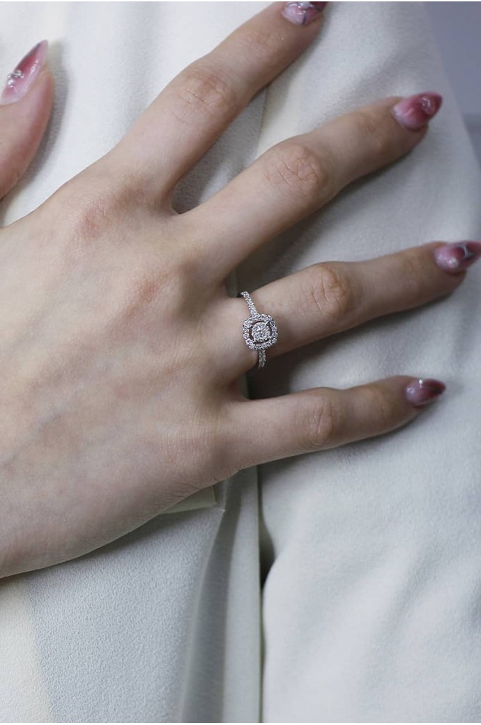 Fantazi Pırlanta Yüzük 0,37 Karat