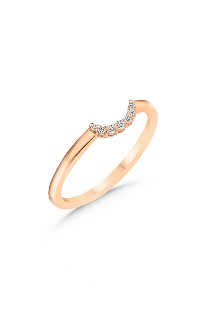 Fantazi Pırlanta Yüzük 0,08 Karat