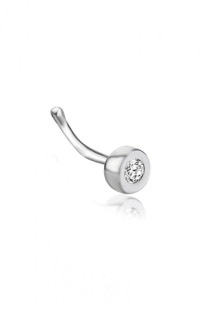 Pırlantalı Pirsing Hızma 0,03 Karat