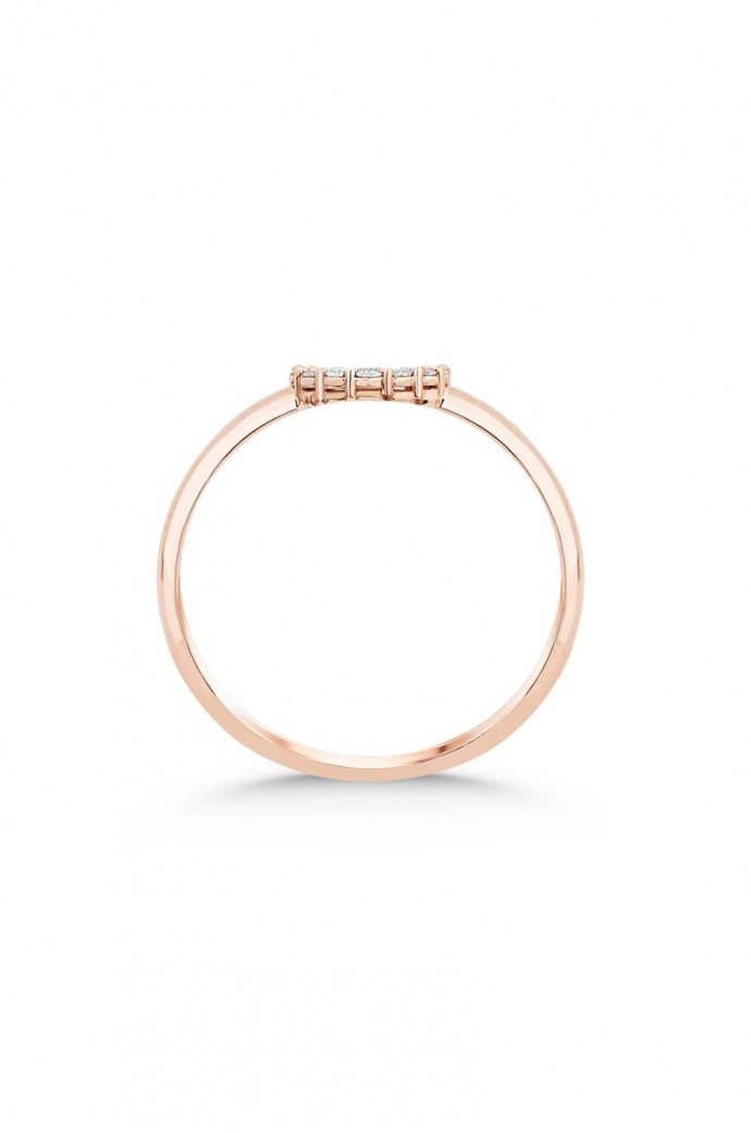 İkiz Pırlanta Yüzük 0,38 Karat 