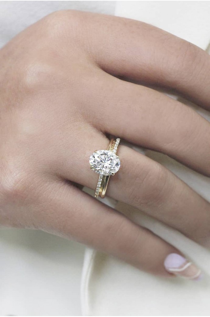 Mazonite Taşlı Pırlantalı Yüzük 2,10 Karat 