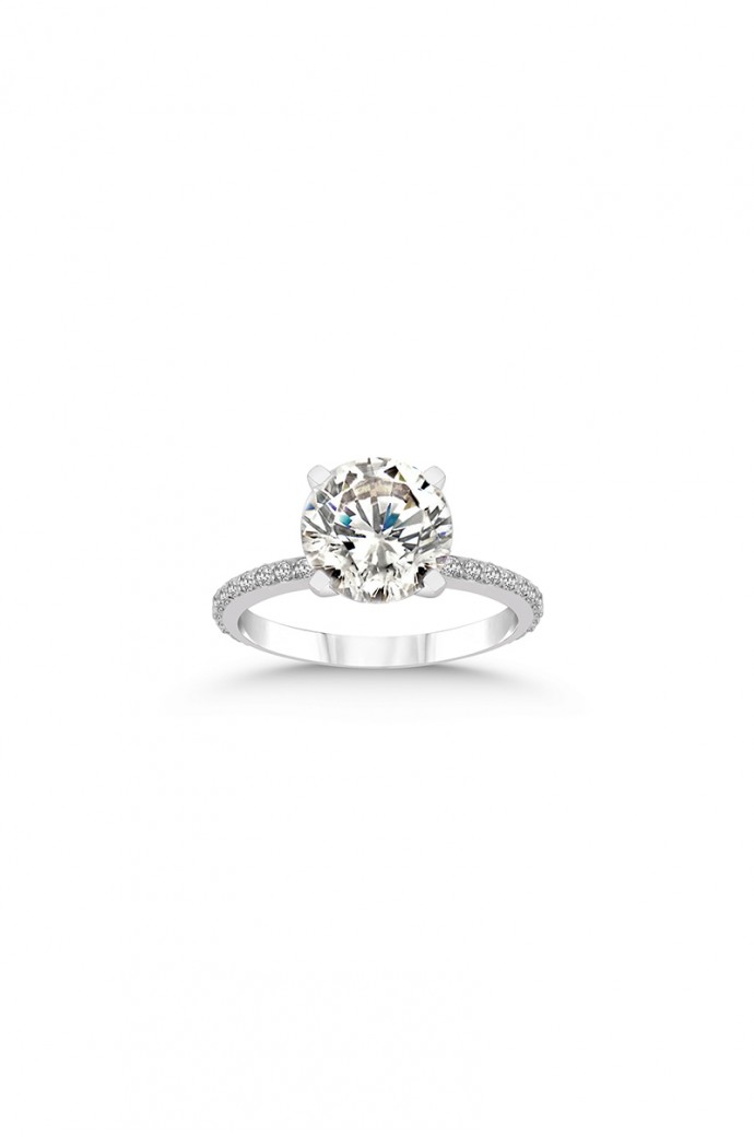 Mazonite Taşlı Pırlantalı Yüzük 1,33 Karat 