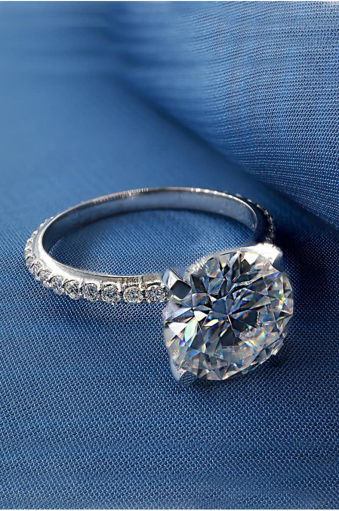 Mazonite Taşlı Pırlantalı Yüzük 1,33 Karat 