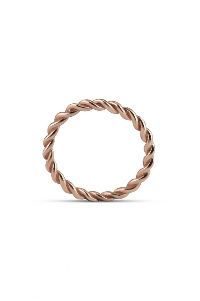 Günlük Minimal Rose Altın Alyans