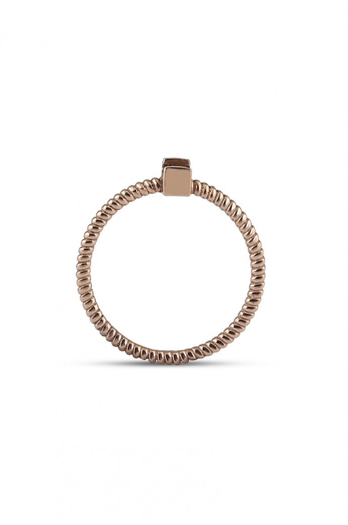 Günlük Minimal Safirli Yüzük 0,27 Karat 