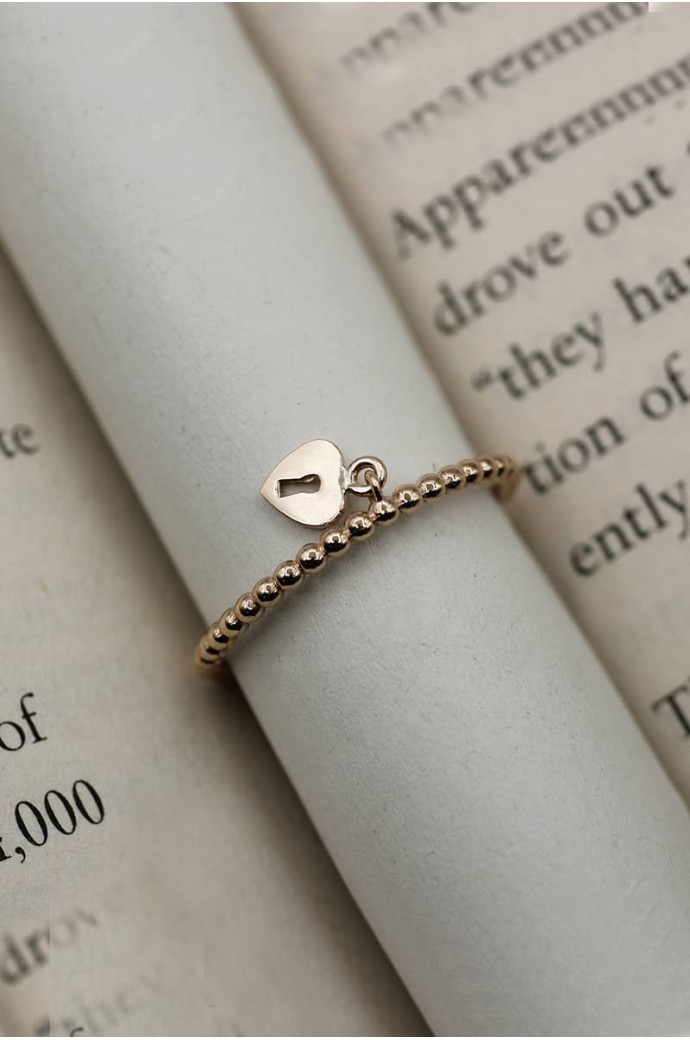 Günlük Minimal Rose Altın Yüzük