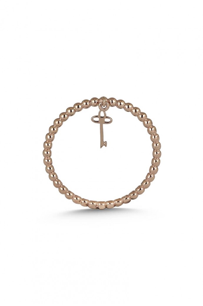 Günlük Minimal Rose Altın Yüzük