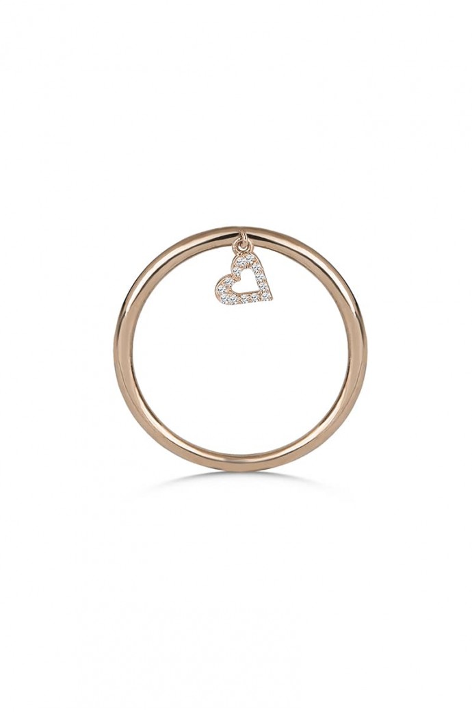 Günlük Minimal Pırlanta Yüzük 0,03 Karat 