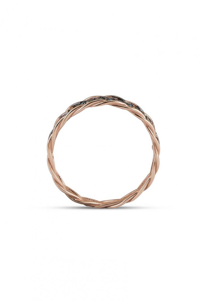 Günlük Minimal Pırlanta Yüzük 0,19 Karat 