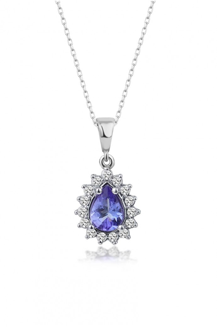 Tanzanit Taşlı Pırlantalı Mini Set 2,83 Karat