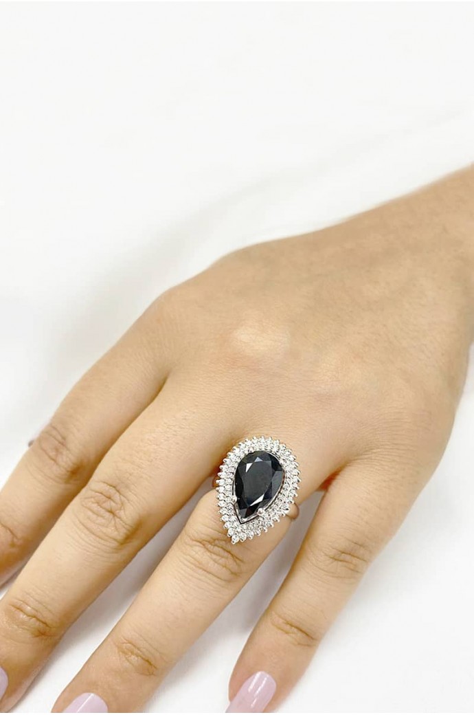 Safirli Pırlantalı Mini Set 12,64 Karat