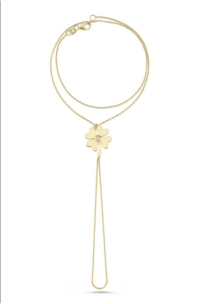 Şahmaran Pırlantalı Bileklik 0,10 Karat