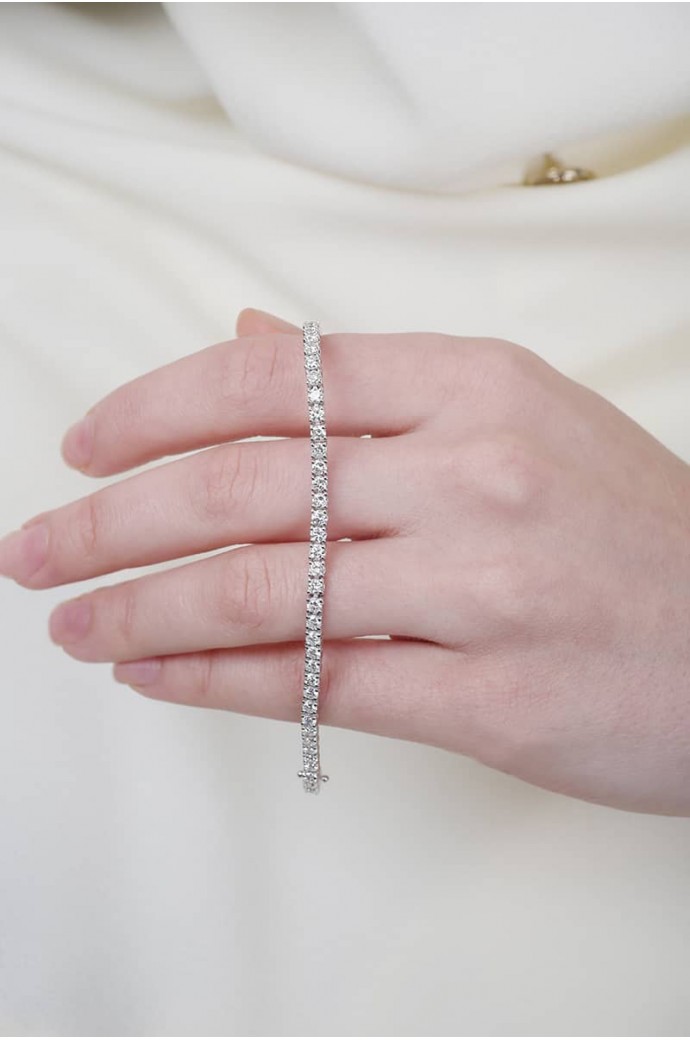 Suyolu Pırlanta Bileklik 4,07 Karat