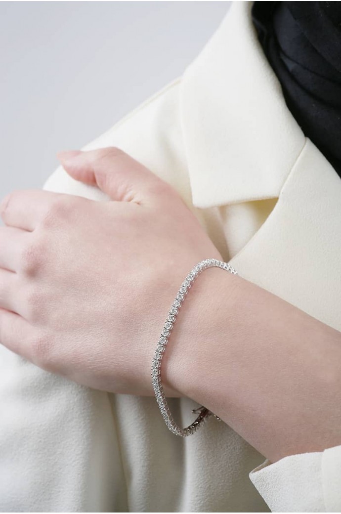 Suyolu Pırlanta Bileklik 4,07 Karat