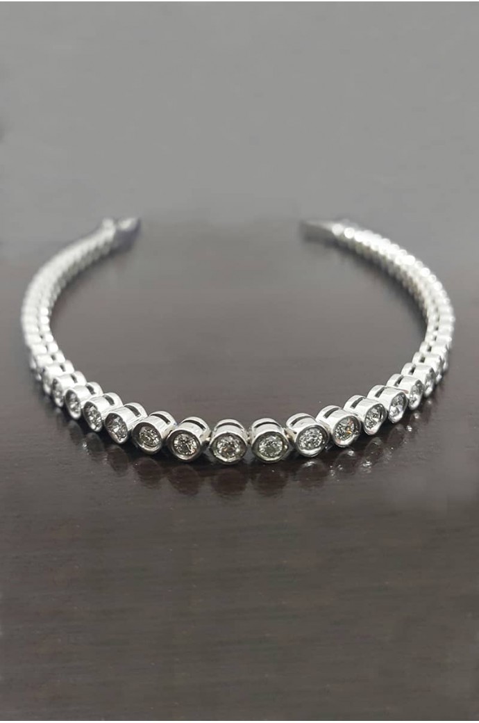 Suyolu Pırlanta Bileklik 2,00 Karat