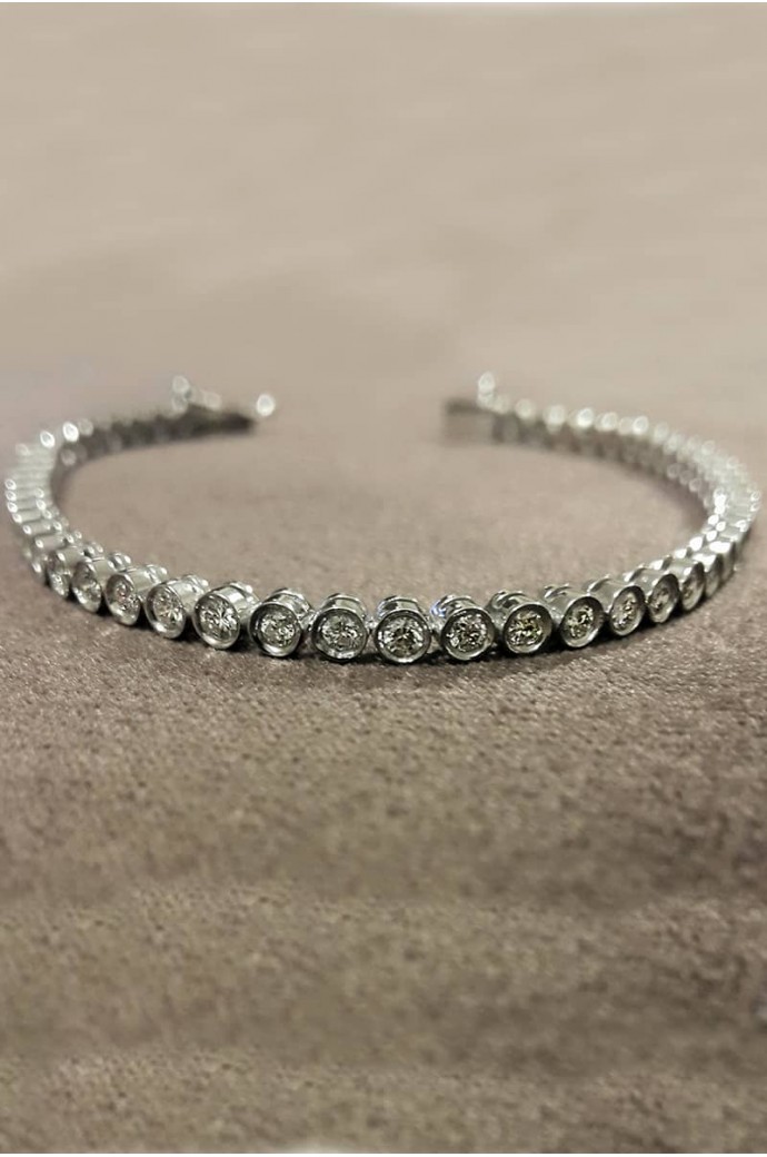 Suyolu Pırlanta Bileklik 2,00 Karat