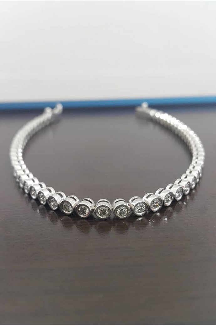 Suyolu Pırlanta Bileklik 2,00 Karat