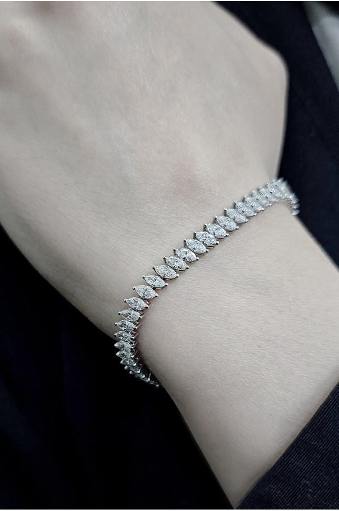 Suyolu Pırlanta Bileklik 6,25 Karat