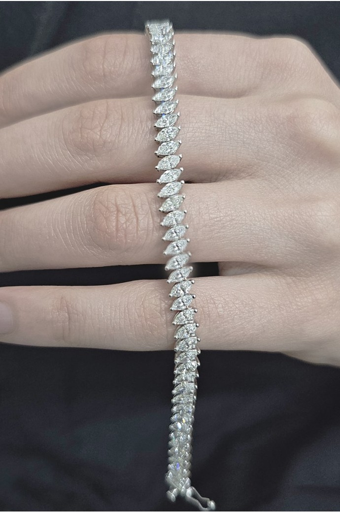 Suyolu Pırlanta Bileklik 6,25 Karat