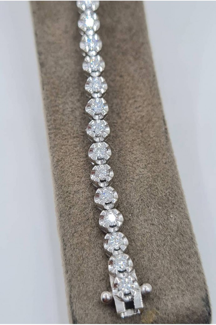 Suyolu Pırlanta Bileklik 3,10 Karat