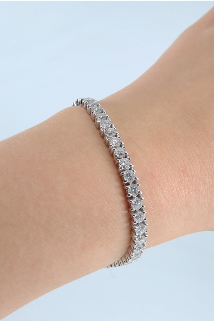 Suyolu Pırlanta Bileklik 4,40 Karat