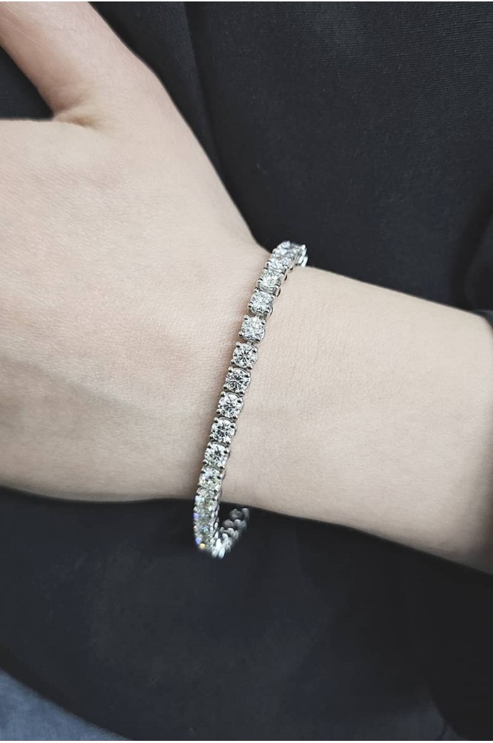 Suyolu Pırlanta Bileklik 11,10 Karat