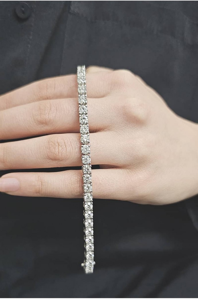 Suyolu Pırlanta Bileklik 11,10 Karat