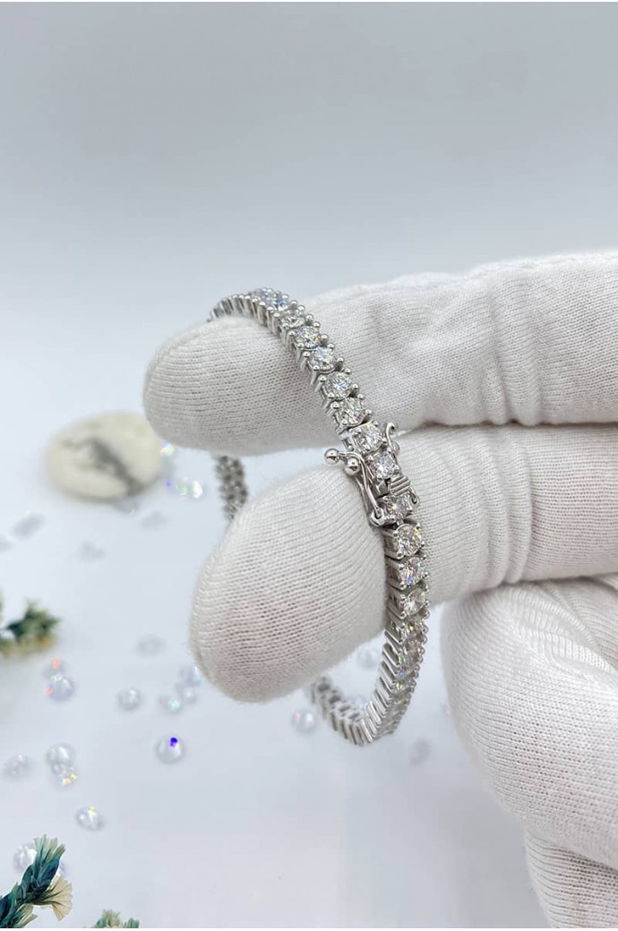 Suyolu Pırlanta Bileklik 5,20 Karat