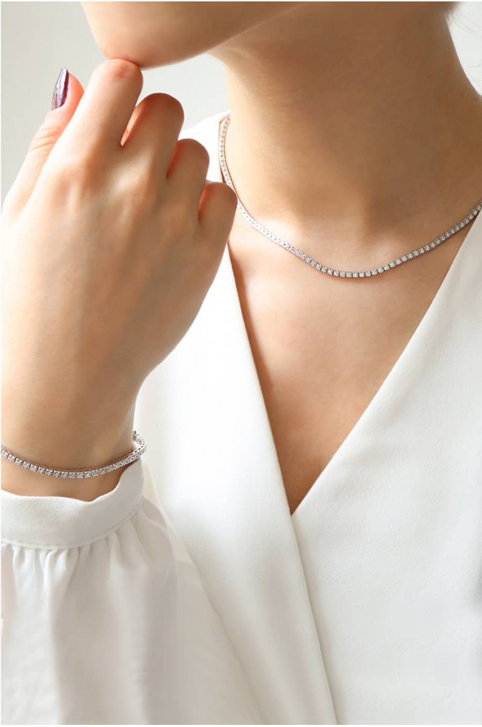 Suyolu Pırlanta Bileklik 0,57 Karat