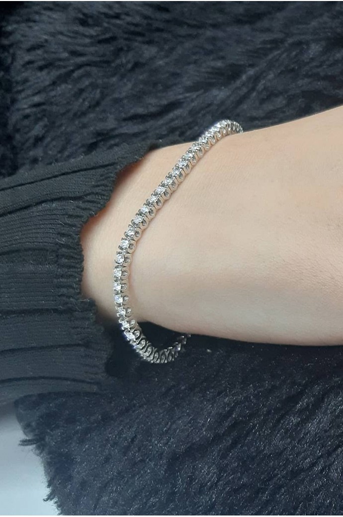Suyolu Pırlanta Bileklik 3,50 Karat