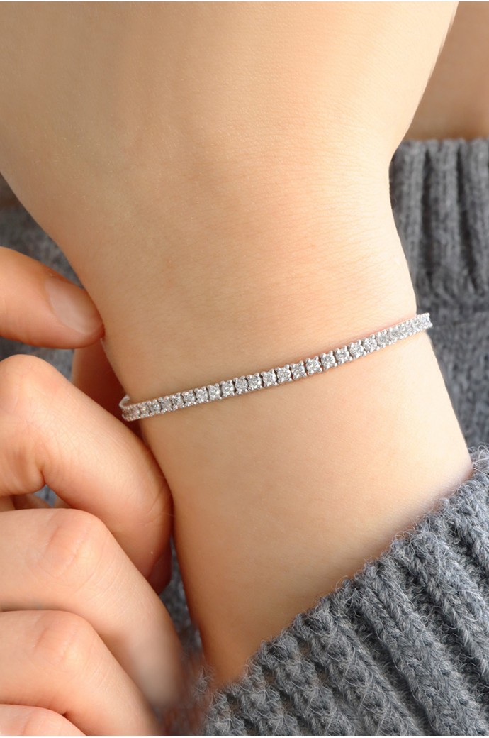 Suyolu Pırlanta Bileklik 2,53 Karat