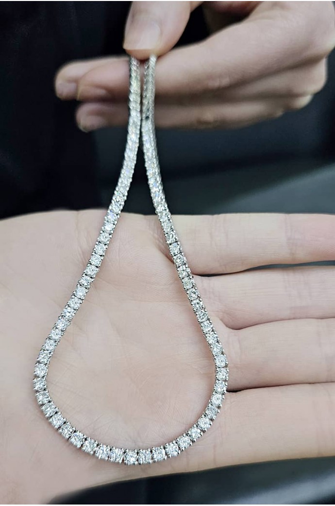 Suyolu Pırlanta Gerdanlık 8,40 Karat