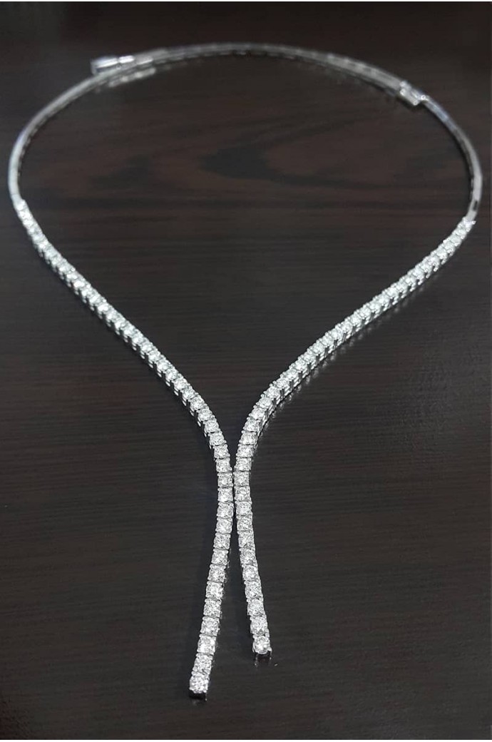 Suyolu Pırlanta Gerdanlık 4,12 Karat