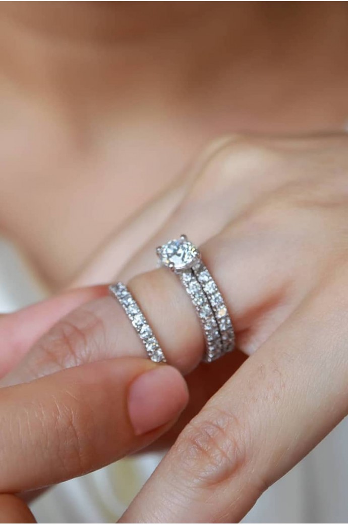 Tamtur Pırlanta Yüzük 0,90 Karat