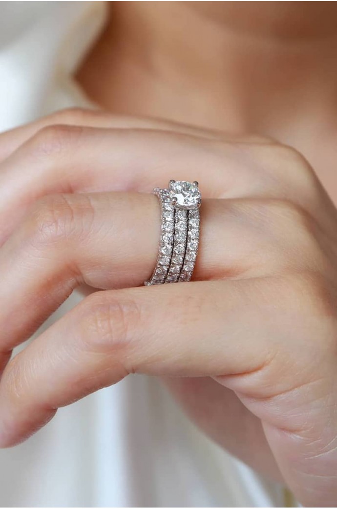 Tamtur Pırlanta Yüzük 0,90 Karat