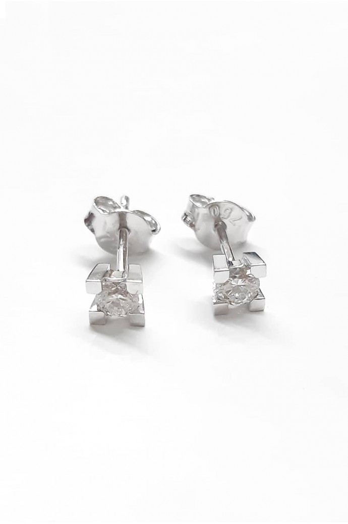 Tektaş Pırlanta Küpe 0,30 Karat