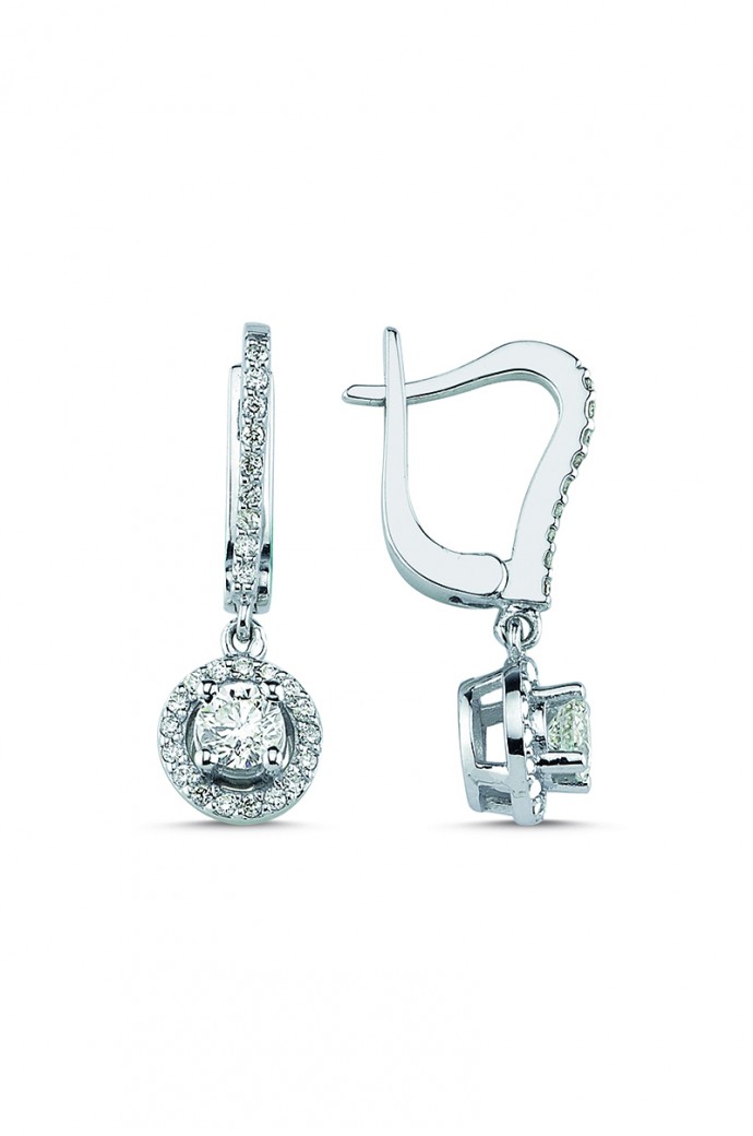 Tektaş Pırlanta Küpe 0,81 Karat