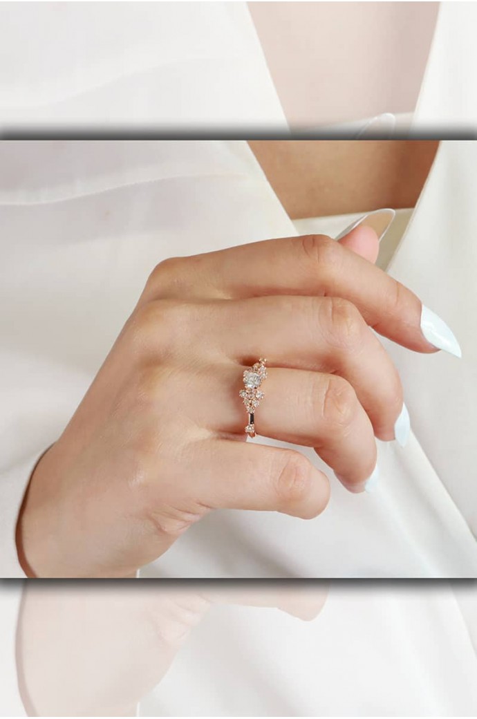 Tektaş Pırlanta Yüzük 0,55 Karat 