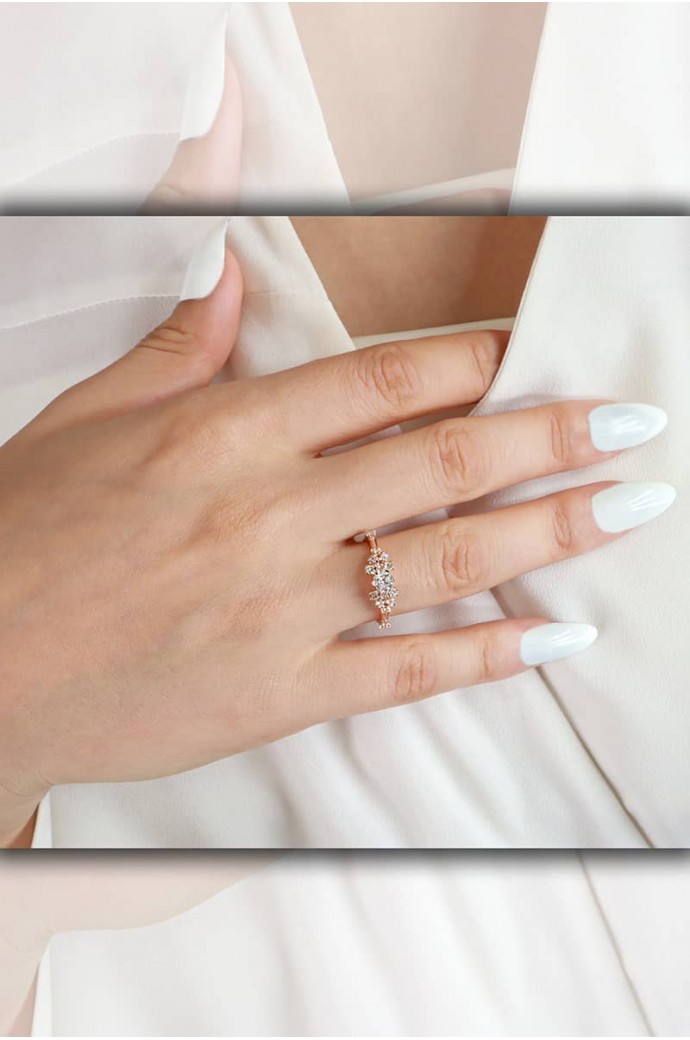 Tektaş Pırlanta Yüzük 0,55 Karat 