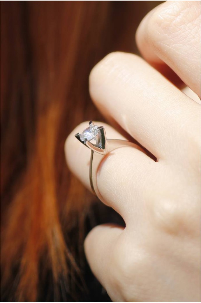 Tektaş Pırlanta Yüzük 0,29 Karat 